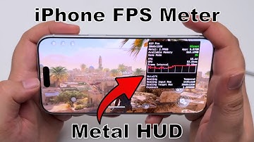 FPS weergeven op iPhone 17 Pro Max – De ECHTE methode! FPS Metal HUD