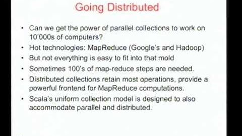Future-proofing Scala collections: From mutable to persistent to parallel