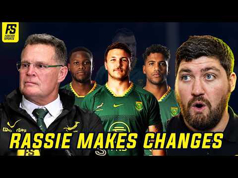 ESTERHUIZEN CAPTAIN?! Rassie Erasmus names new look Springboks Team | Springboks Team Reaction