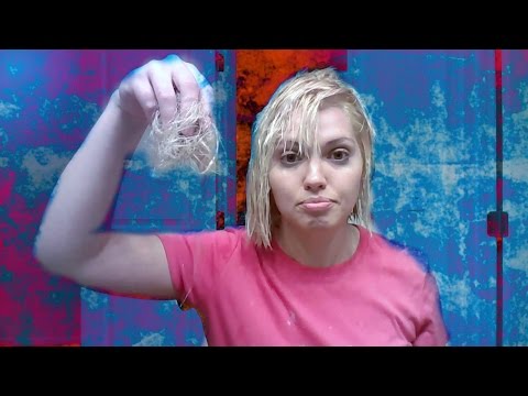 Hair Bleaching Disaster Youtube