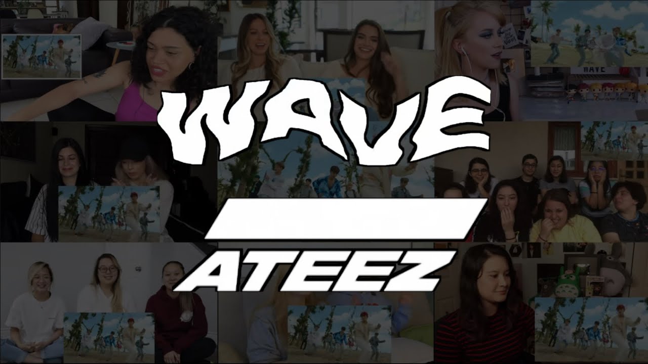 ATEEZ -WAVE- [Reaction mashup] - YouTube
