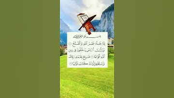 إِذَا جَاءَ نَصْرُ اللَّهِ وَالْفَتْحُ || سورة النصر ||