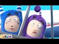 Wear Seatbelts on the Airplane!  ✈️Travel Holiday ✈️ Oddbods Full Episode | Funny Cartoons for Kids