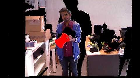 Estimating Relative Pose and Aligning of a Brick using ICP - Kinect & PCL