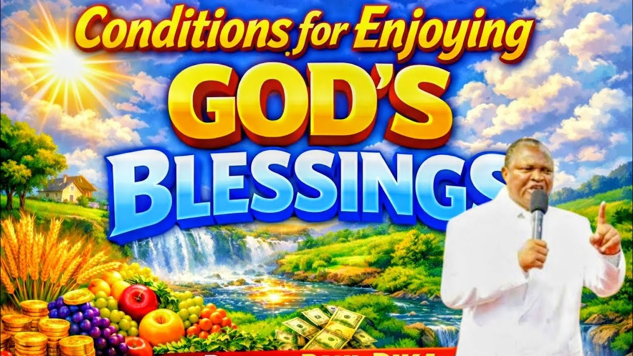 CONDITIONS FOR ENJOYING GOD'S BLESSINGS BY PASTOR PAUL RIKA 