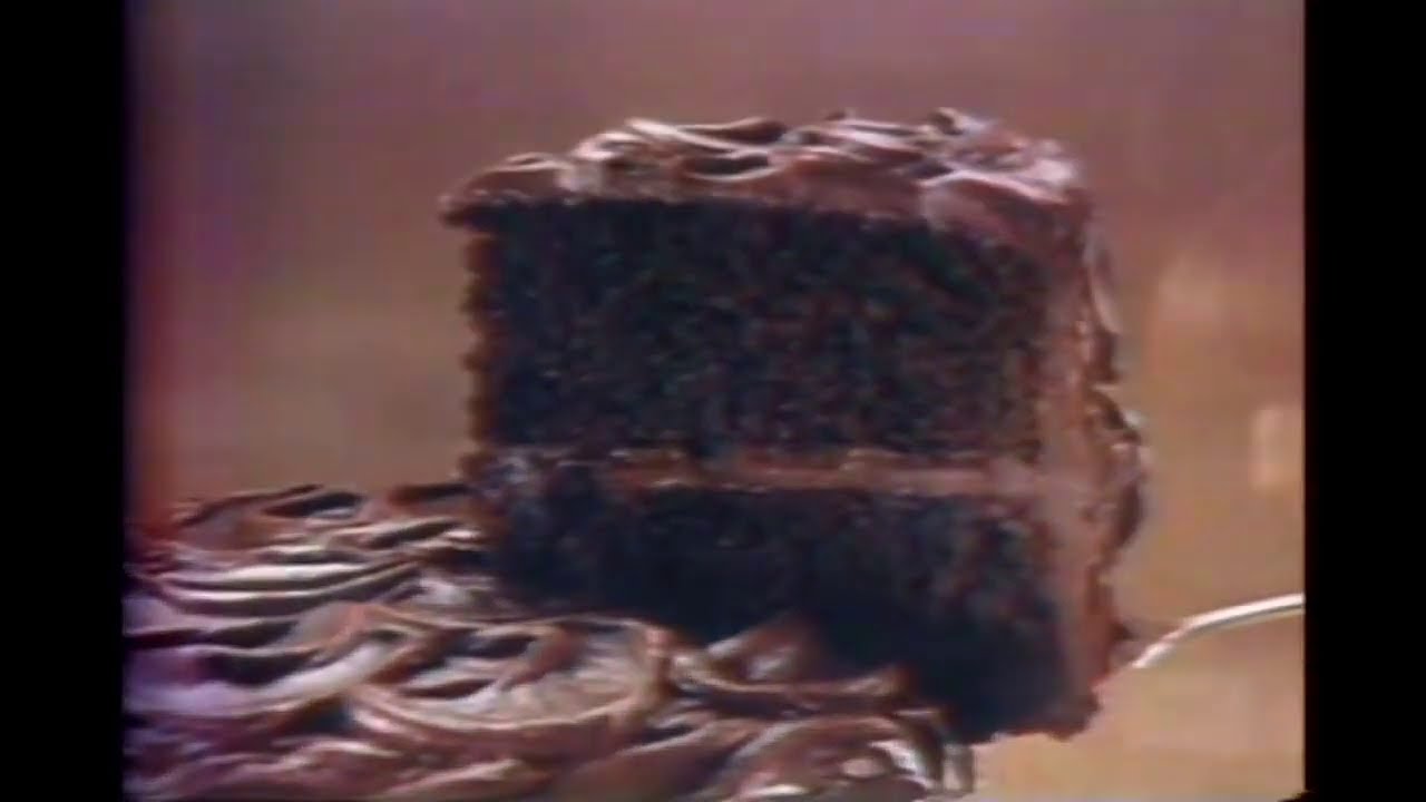 Betty Crocker cake mix commercial 1978 YouTube