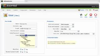 Managing users Joomla.mp4