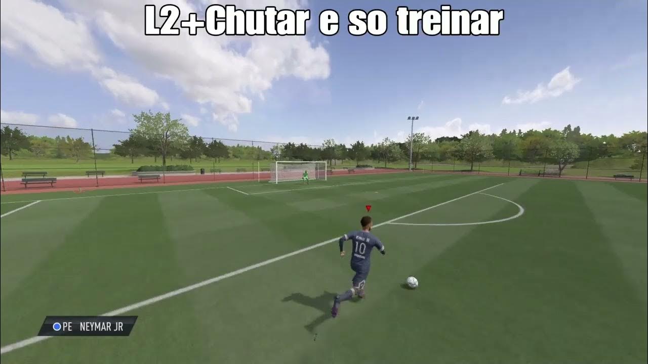 Como dar chute de letra FIFA 23 ps4 e FIFA 22 YouTube