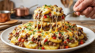 Most Delicious 2 Cheesy Ground Beef and Potato Recipes! 