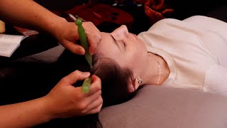 *She needed this* ASMR 30-minute Reiki Session To Pluck Away Negativity