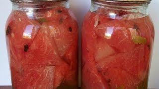 видео Как солить арбузы на зиму