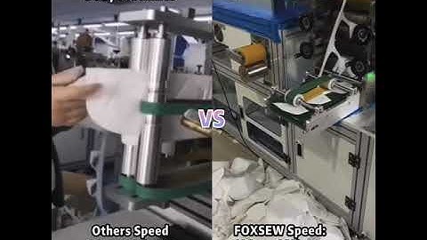 Automatic Folding Type KN95 Mask Body Making Machine