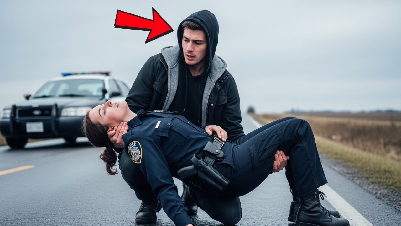 Papà single aiuta una poliziotta. Ciò che accade dopo è incredibile.