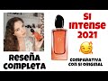 SI INTENSE  DE GIORGIO ARMANI / NUEVO LANZAMIENTO 2021! RESEÑA COMPLETA