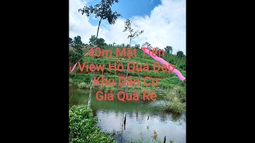 4 SÀO View hồ cùng với 40m mặt tiền Quá đẹp- Quá rẻ- NHÀ ĐẤT ĐĂK NÔNG GIÁ RẺ