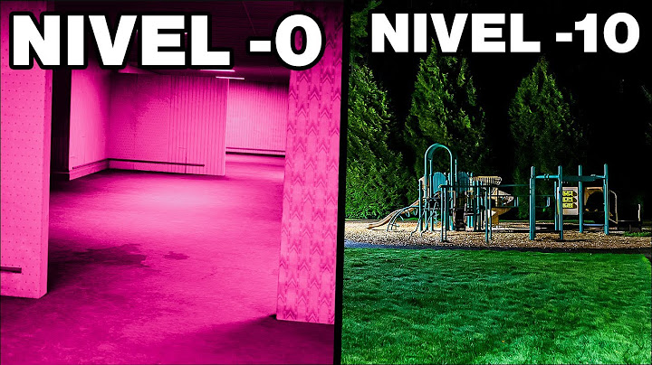Los Niveles Negativos De Los Backrooms Son Peores
