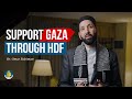 Support Gaza through HDF - Dr. Omar Suleiman