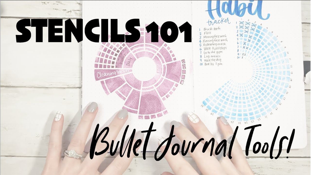 Bullet Journal Stencils  Perfect for Bullet Journalling