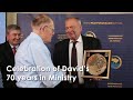 Celebration of David’s 70 years in Ministry.June 11th, Ukraine Bible Society