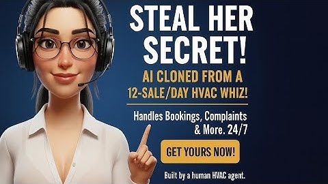 AI Voice Receptionist for HVAC Businesses |  See Ai Voice Agent in Action!