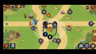 Realm Defense: Hero Legends TD (Level 14 - Windy Valley) 3 Stars screenshot 3