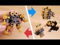 How to build LEGO brick micro hand transformer mech - God Hand