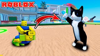 ME CONVIERTO EN UN GATO EN LA ISLA DE GATOS DE ROBLOX | JehxTp