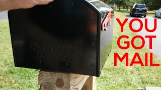 How high should you install a mailbox