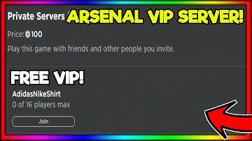 [EXPIRED] ARSENAL VIP SERVER LINK! | Roblox Arsenal