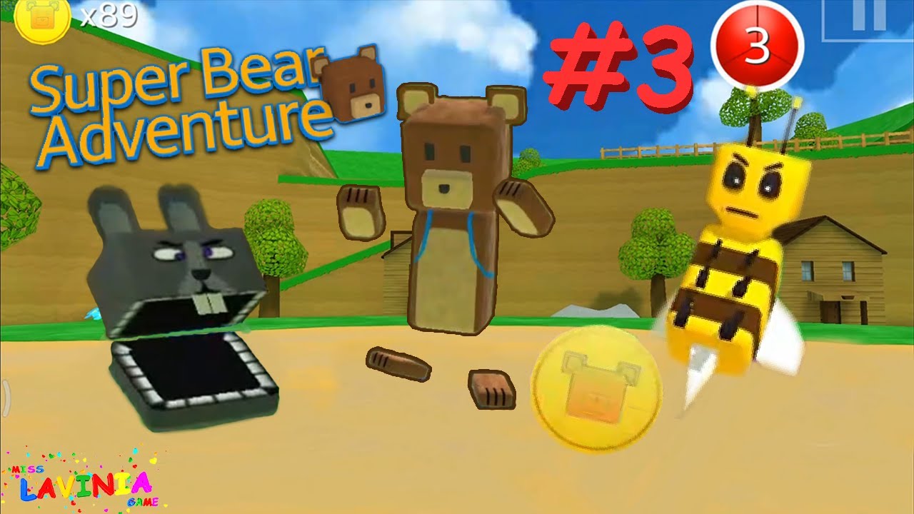 Игра super bear adventure версия