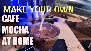 Homemade Happiness: Savoring a Café Mocha