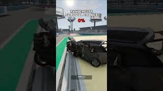 Which Car Survives the Jump Crash? #beamng #shorts #simulation