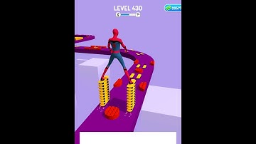 ‏Spiderman Skacker Stacker - Fun Mobile Gameplay #shorts level(430)