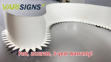 Automatic Channel Letter Bending Machine with V Notch and Flanging Function, most accurate and easy!