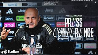 Spalletti spaudos konferencija prieš Lecce-Juventus 🎙️