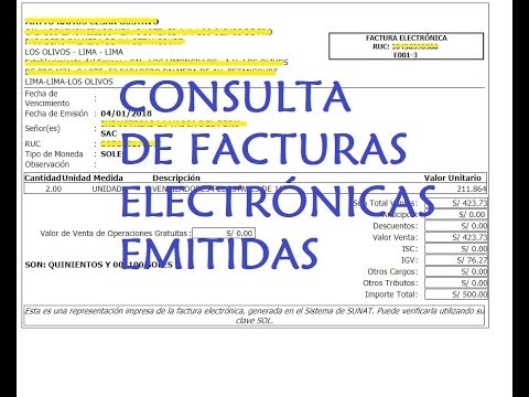 Video: Cómo Consultar Facturas