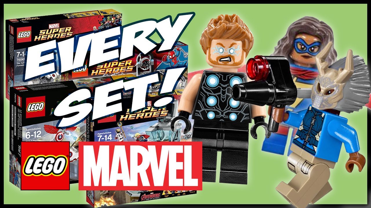 every marvel lego set