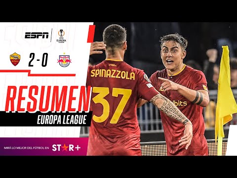 ¡GOLAZO DE DYBALA Y CLASIFICACIÓN DE LA LOBA DE MOURINHO! | Roma 2-0 Salzburgo | RESUMEN