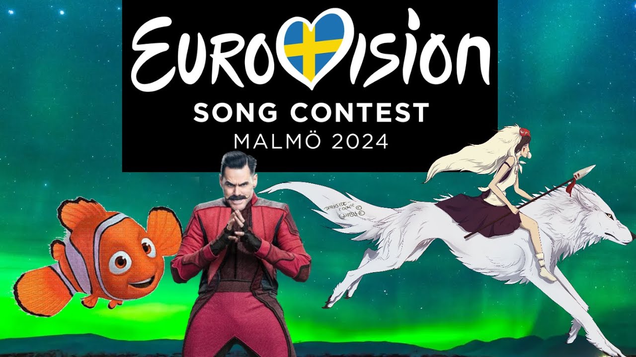 [NEW VERSION] Eurovision 2024 : All songs in movies & cartoons (Part 1 ...