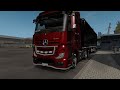 Euro Truck Simulator 2 Mercedes-Benz 1.33x Engine sound mods
