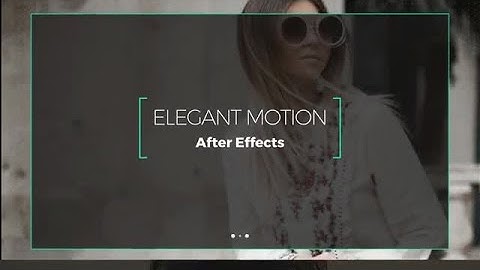 Minimal Slides After Effects Templates