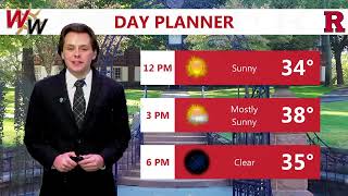 Monday, March 3rd, 2025 Morning Forecast