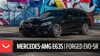 Mercedes-Benz E63S Amg Vossen Forged Evo-5R Wheels