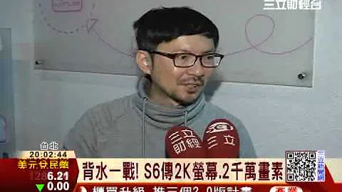 三星S6旗艦機三面螢幕　MWC亮相？│三立財經台CH88 - 天天要聞