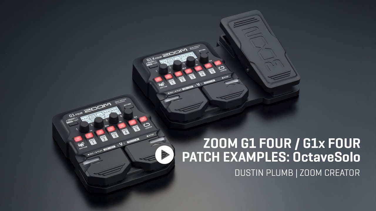 Zoom G1X FOUR Guitar Multi Effects