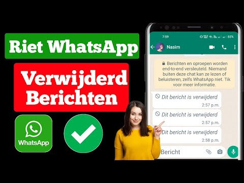 Video: Hoe om teks op WhatsApp oor te steek (met foto's)