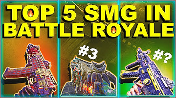 TOP 5 SMG & BEST LOADOUT 🔥 IN BATTLE ROYALE | SEASON 10 | CALL OF DUTY MOBILE