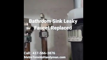 Bathroom Faucet Leak Fixed! Save Water with This Easy Repair#viral