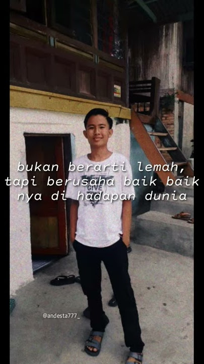 Lelaki adalah makhluk yang tangguh (story wa bagus)