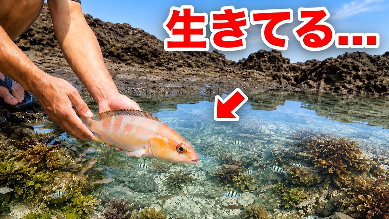 スーパーで買った魚を海に入れると...